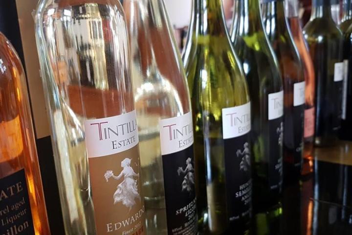 different bottle of wine